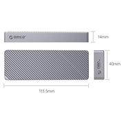 ORICO M213C3-G4-GY 20Gbps M.2 NVMESSD Enclosure(Grey)