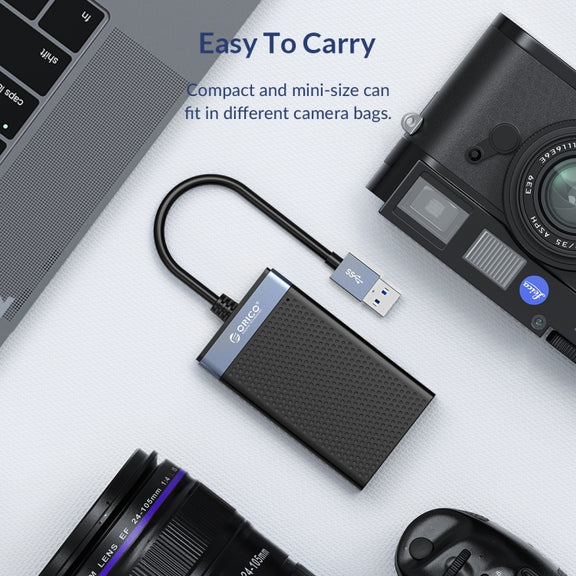 ORICO CL4T-C3 4-in-1 Simultaneously Type-C Multifunction Card Reader(Black)