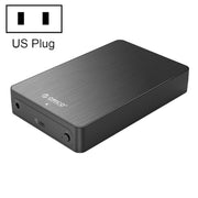ORICO HM35C3 3.5 inch USB3.1 Gen1 Type-C Hard Drive Enclosure, Plug:US Plug(Black)