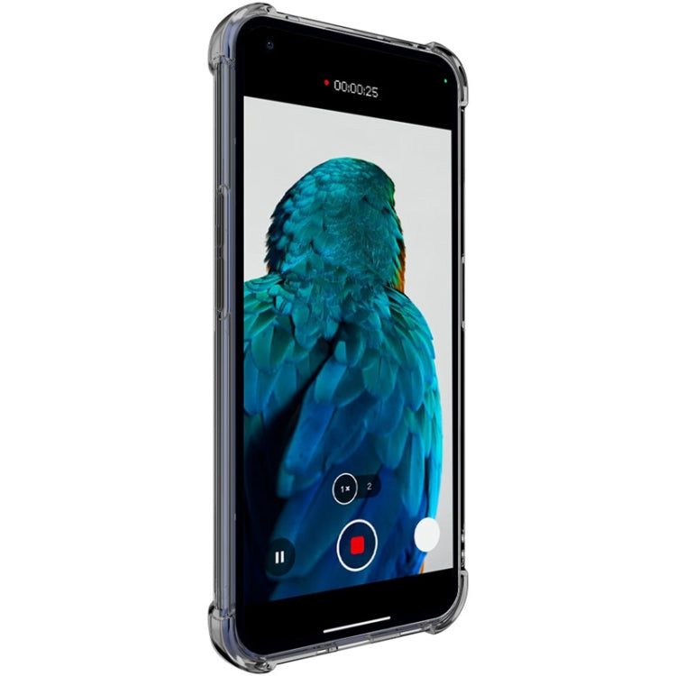 For Nothing Phone 1 5G IMAK All-inclusive Shockproof Airbag TPU Case (Transparent Black)