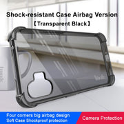 For Nothing Phone 1 5G IMAK All-inclusive Shockproof Airbag TPU Case (Transparent Black)