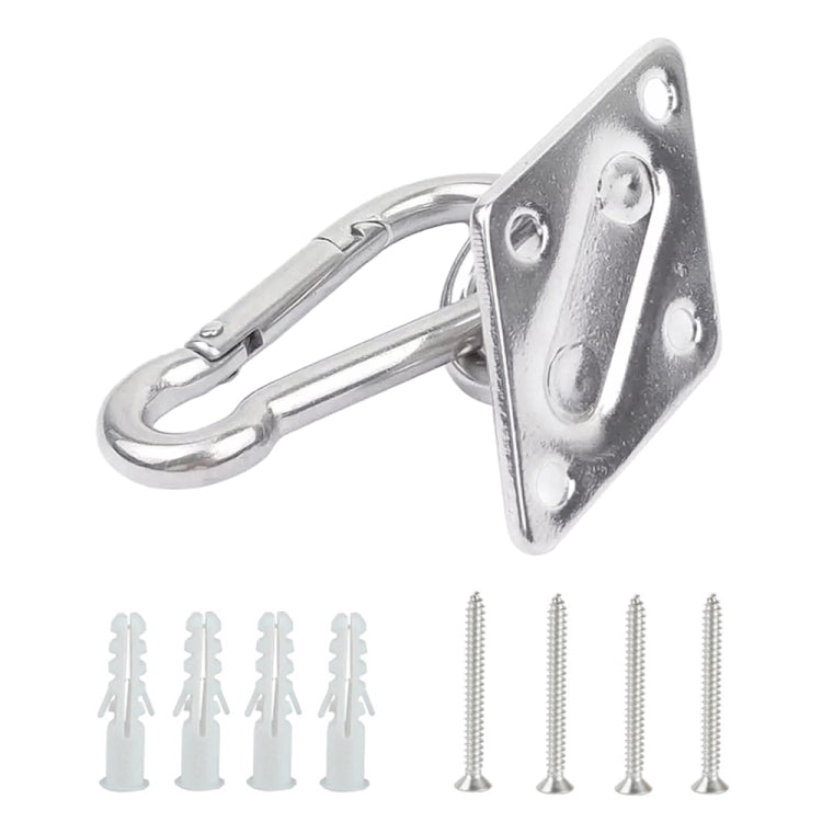 2 PCS 8mm 316 Stainless Steel Sand Bag Ceiling Hook Heavy Duty Swing Hangers