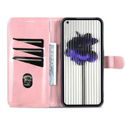 For Nothing Phone 1 AZNS Skin Feel Calf Texture Flip Leather Phone Case (Rose Gold)