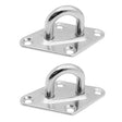 2 PCS 10mm 316 Stainless Steel Ship Diamond Door Hinges Buckle - Marine Accessories & Parts by PMC TechLife | Online Shopping South Africa | PMC TechLife | Buy Now Pay Later Mobicred
