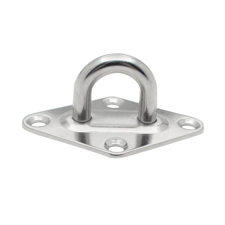 2 PCS 10mm 316 Stainless Steel Ship Diamond Door Hinges Buckle