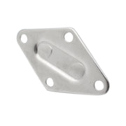 2 PCS 10mm 316 Stainless Steel Ship Diamond Door Hinges Buckle