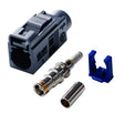 For RG174 Cable Fakra Radio Crimp Female Jack / Plug Connector with Phantom RF Coaxial(Fakra  A) - GPS Accessories by PMC TechLife | Online Shopping South Africa | PMC TechLife | Buy Now Pay Later Mobicred