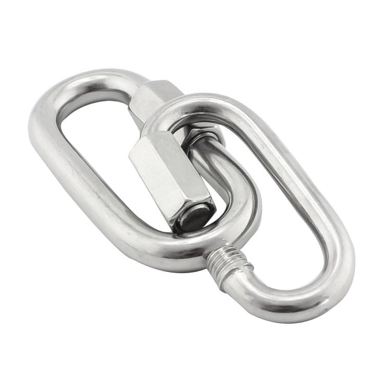 3 PCS 5mm 304 Stainless Steel Quick Connect Ring Runway Buckle