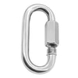 10mm 304 Stainless Steel Quick Connect Ring Runway Buckle - Hooks by PMC TechLife | Online Shopping South Africa | PMC TechLife | Buy Now Pay Later Mobicred