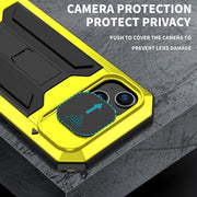 For iPhone 14 R-JUST Shockproof Life Water-resistant Dust-proof Case (Yellow)