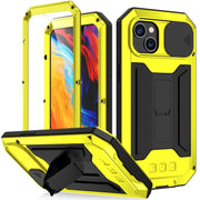 For iPhone 14 Plus R-JUST Shockproof Life Water-resistant Dust-proof Case (Yellow)