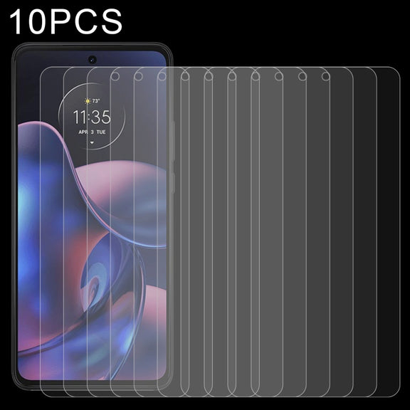 10 PCS 0.26mm 9H 2.5D Tempered Glass Film For Motorola Edge (2022)