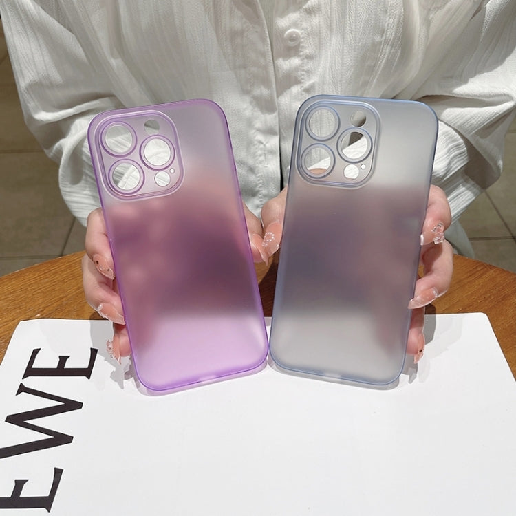 For iPhone 14 Plus Frosted PP Phone Case (Green)