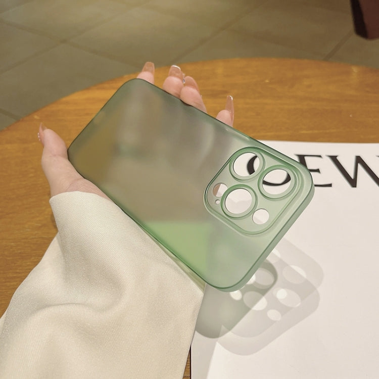 For iPhone 14 Plus Frosted PP Phone Case (Blue)
