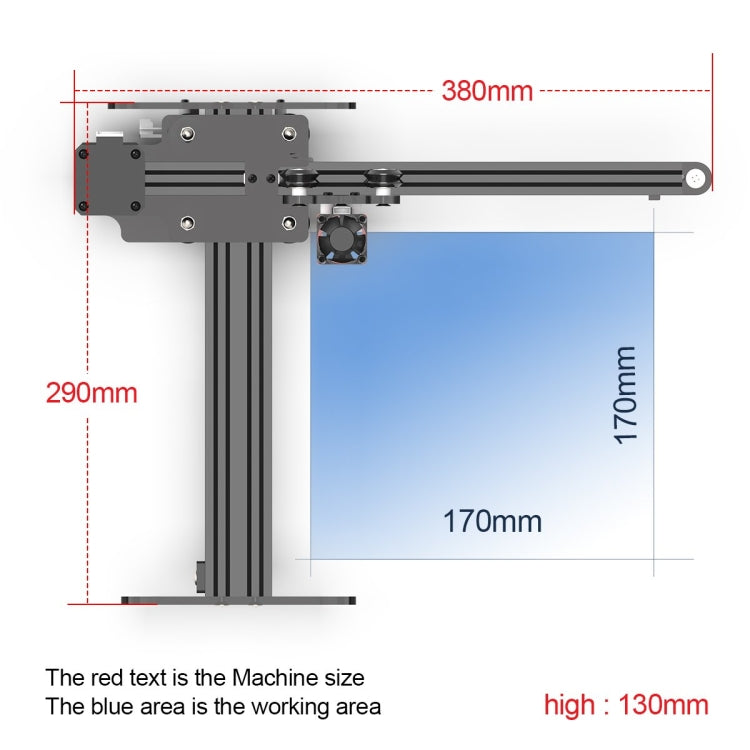 NEJE MASTER 3 Laser Engraver with N30610 Laser Module(EU Plug)