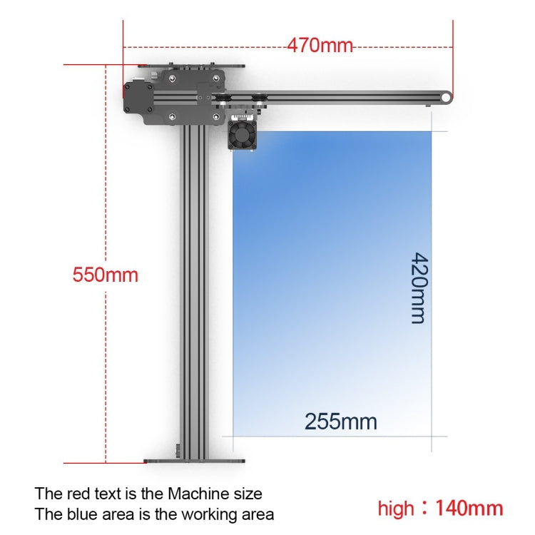 NEJE MASTER 3 Plus Laser Engraver with N40630 Laser Module(US Plug)