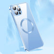 For iPhone 14 Pro Max Frameless Glass CD MagSafe Case (Sierra Blue) - iPhone 14 Pro Max Cases by PMC TechLife | Online Shopping South Africa | PMC TechLife | Buy Now Pay Later Mobicred