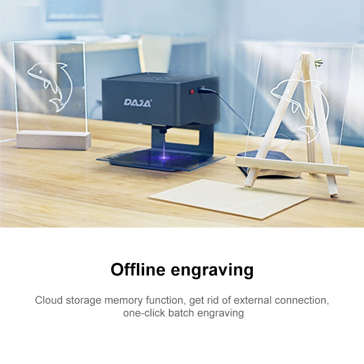 DAJA DJ6 Mini Laser CNC DIY Engraving Machine(US Plug)