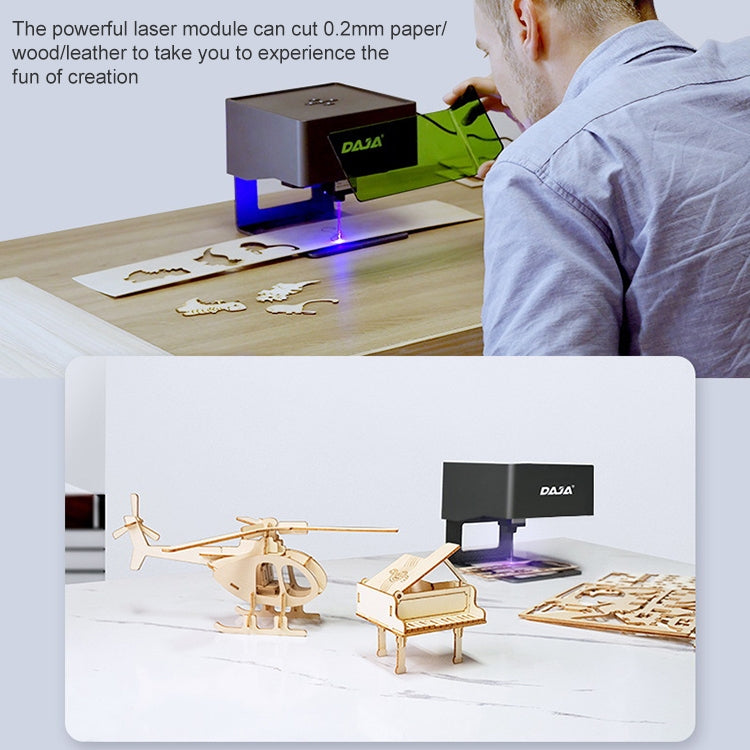 DAJA DJ6 Mini Laser CNC DIY Engraving Machine(US Plug)
