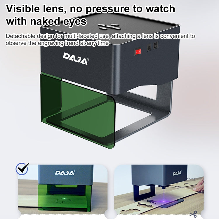 DAJA DJ6 Mini Laser CNC DIY Engraving Machine(US Plug)