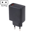 LZ-1130 QC 3.0 USB Charger, Plug Type:EU Plug(Black) - USB Charger by PMC TechLife | Online Shopping South Africa | PMC TechLife | Buy Now Pay Later Mobicred
