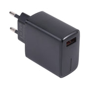 LZ-1130 QC 3.0 USB Charger, Plug Type:EU Plug(Black)