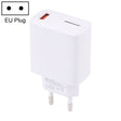 LZ-1130 QC 3.0 USB Charger, Plug Type:EU Plug(White) - USB Charger by PMC TechLife | Online Shopping South Africa | PMC TechLife | Buy Now Pay Later Mobicred