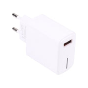 LZ-1130 QC 3.0 USB Charger, Plug Type:EU Plug(White)