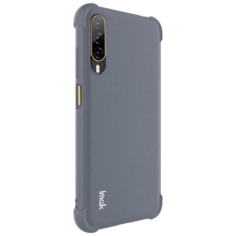 For HTC Desire 22 Pro 5G IMAK All-inclusive Shockproof Airbag TPU Case (Matte Grey)