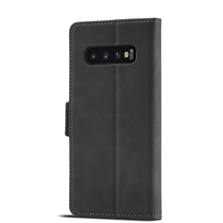 For Samsung Galaxy S10e Forwenw Dual-side Buckle Leather Phone Case(Black)