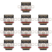 10 PCS Charging Port Connector For Huawei Nova 8 Pro 5G/Honor V40 5G