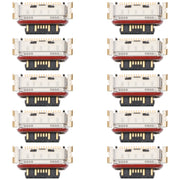 10 PCS Charging Port Connector For Xiaomi Civi/Poco M4 Pro 5G/11i/11i HyperCharge 5G/Redmi K50 Gaming