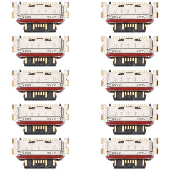 10 PCS Charging Port Connector For Xiaomi Civi/Poco M4 Pro 5G/11i/11i HyperCharge 5G/Redmi K50 Gaming