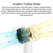Original Xiaomi Mijia H300 Negative Ion Quick Drying Electric Hair Dryer, US Plug(White)