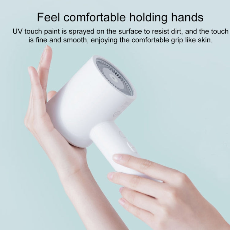 Original Xiaomi Mijia H300 Negative Ion Quick Drying Electric Hair Dryer, US Plug(White)