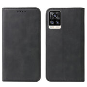 For vivo V20 2021 Magnetic Closure Leather Phone Case(Black)