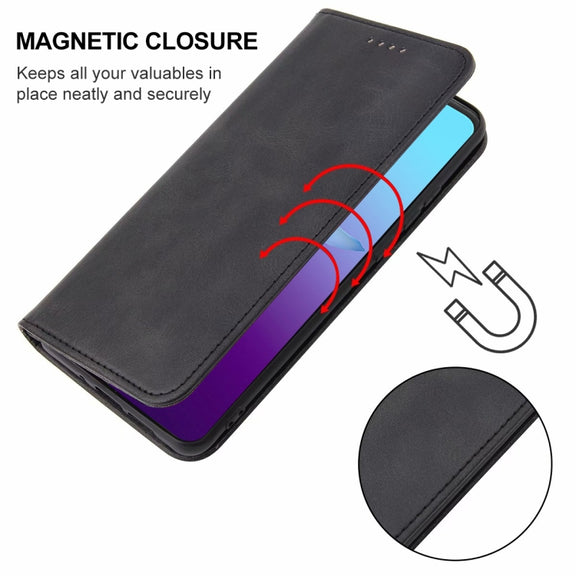 For vivo V20 2021 Magnetic Closure Leather Phone Case(Black)