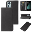 For Xiaomi 12S Pro Magnetic Closure Leather Phone Case(Black) - Xiaomi Cases by PMC TechLife | Online Shopping South Africa | PMC TechLife