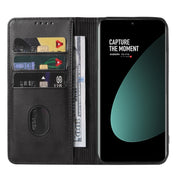 For Xiaomi 12S Pro Magnetic Closure Leather Phone Case(Black)