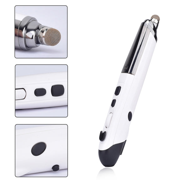 PR-08 Multifunctional Wireless Bluetooth Pen Mouse Capacitive Pen Mouse(White)