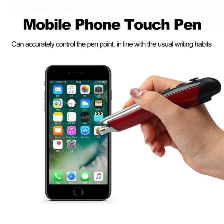 PR-08 Multifunctional Wireless Bluetooth Pen Mouse Capacitive Pen Mouse(Grey)