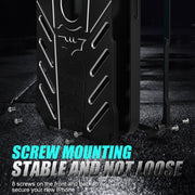 For iPhone 14 Pro R-JUST Batman Metal Mobile Phone Protective Case(Black)