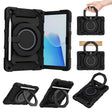 For Huawei MatePad T 10s / T10 Armor Contrast Color Silicone + PC Tablet Case(Black) - Huawei by PMC TechLife | Online Shopping South Africa | PMC TechLife | Buy Now Pay Later Mobicred