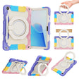 For Huawei MatePad T 10s / T10 Armor Contrast Color Silicone + PC Tablet Case(Rainbow Pink) - Huawei by PMC TechLife | Online Shopping South Africa | PMC TechLife | Buy Now Pay Later Mobicred