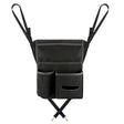 Car Center Console Hanging Bag Sheepskin Leather Storage Bag(Black) - Seat Accessories by PMC TechLife | Online Shopping South Africa | PMC TechLife | Buy Now Pay Later Mobicred