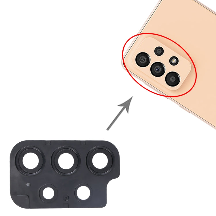 For Samsung Galaxy A33 5G SM-A336B 10pcs Camera Lens Cover