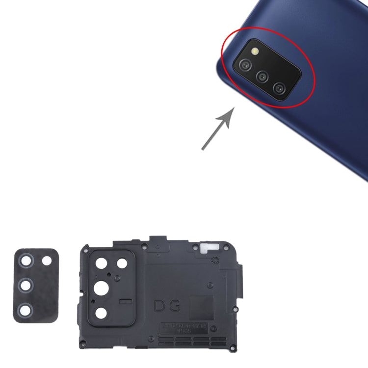 For Samsung Galaxy A03S SM-A037F 10pcs Camera Lens Cover