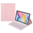 A7 Square Cap Bluetooth Keyboard Leather Case with Pen Slot For Samsung Galaxy Tab A7 10.4 2020(Pink) - Samsung Keyboard by PMC TechLife | Online Shopping South Africa | PMC TechLife