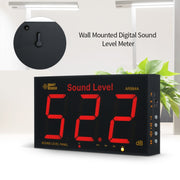 SmartSensor AR884A Smart Wall Mounted Sound Level Meter, EU/US Plug