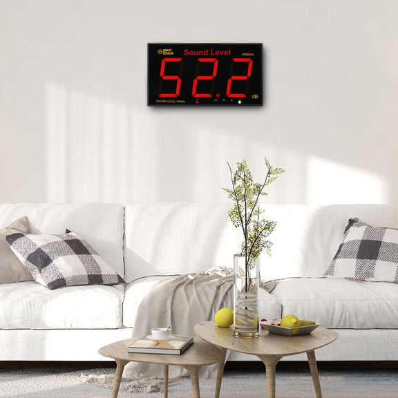 SmartSensor AR884A Smart Wall Mounted Sound Level Meter, EU/US Plug